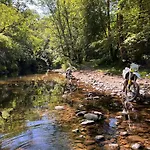 Holiday home Bellevue De Terrou With Natural Pool Marchastel (Cantal)