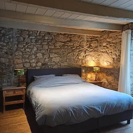 펜션 Bellevue De Terrou With Natural Pool Marchastel (Cantal)